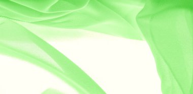 doku arka plan deseni. Ince bir mat ile yeşil ipek kumaş