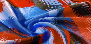 Ipek kumaş arka plan dokusu soyut bir yanılsama olduğunu