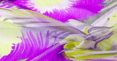 doku arka plan deseni. Renkli dantel ile ipek kumaş. Yello