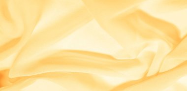 doku arka plan deseni. Ince bir paspas ile sarı ipek kumaş