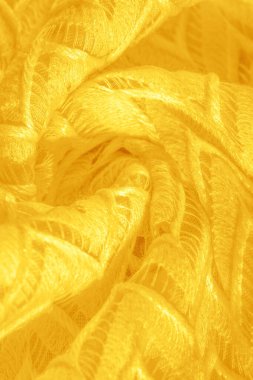 Doku, arka plan, desen, ipek kumaş, sarı, katmanlı dantel 