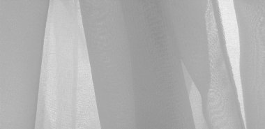 doku arka plan deseni. Ince bir mat ile beyaz ipek kumaş