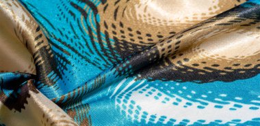 Ipek kumaş arka plan dokusu soyut bir yanılsama olduğunu