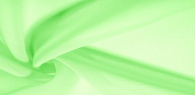 doku arka plan deseni. Ince bir mat ile yeşil ipek kumaş