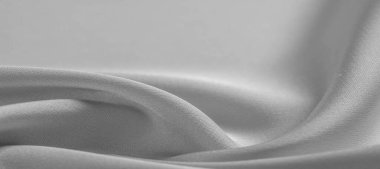 arka plan dokusu, desen. Beyaz ipek kumaş. Pürüzsüz bir 