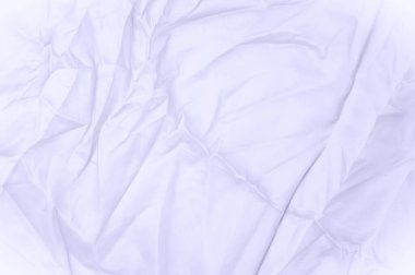 Kumaşın dokusu. Mavi beyaz kumaş. İpek kumaş duvar