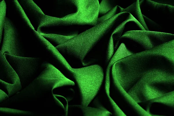Υφή, φόντο, μοτίβο, πράσινο ύφασμα. Ταπετσαρία των Άλπεων V — Φωτογραφία Αρχείου