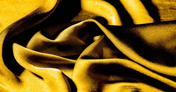 Background, pattern, texture, wallpaper, yellow silk fabric. Add