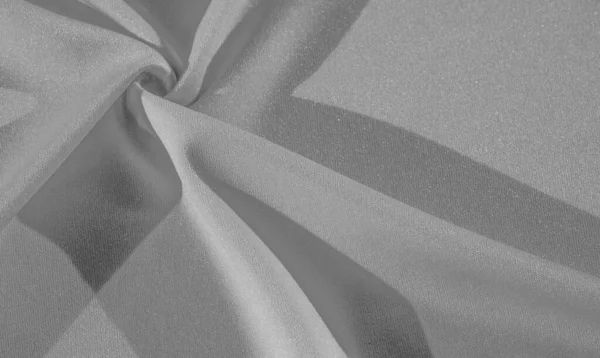 Textuur, achtergrond, zijde stof, witte vrouwelijke omslagdoek; Ontwerp-vrij — Stockfoto