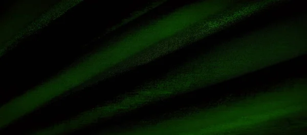 Текстура, фон, візерунок. зелена шовкова тканина панорамне фото . — стокове фото