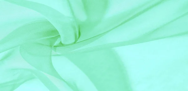 Textura de tecido de seda verde. Também é perfeito para o seu design — Fotografia de Stock