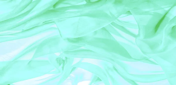 Textura de tecido de seda verde. Também é perfeito para o seu design — Fotografia de Stock