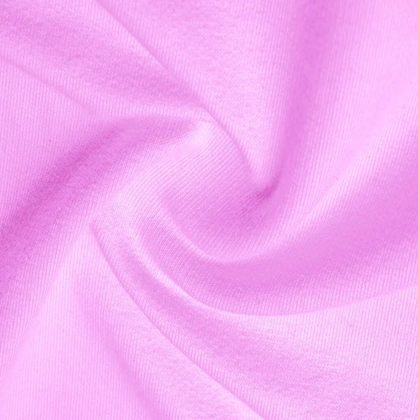 Padrão de fundo de textura O tecido é de malha rosa. Olhando f — Fotografia de Stock