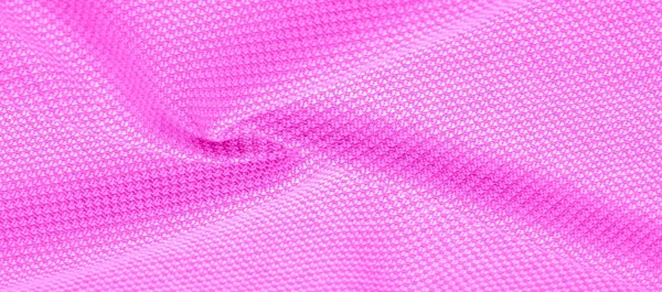 Texture di sfondo, modello Tessuto lana calda con un rosso cucito — Foto Stock
