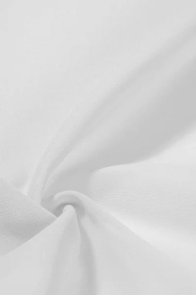 Texture background pattern. White silk fabric with a subtle matt — Stock Photo, Image