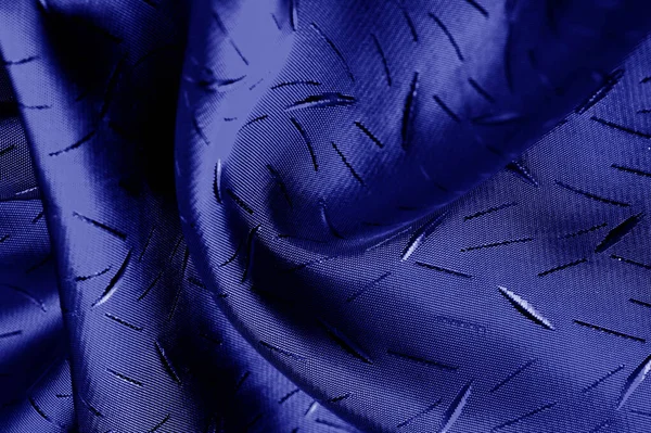 textured, background, drawing, blue silk fabric. The medium-dens
