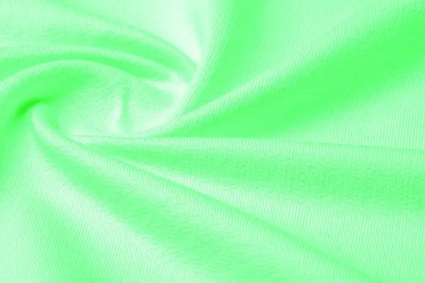 Текстура, фон, візерунок. В'язана тканина Зелений. суддя газону — стокове фото