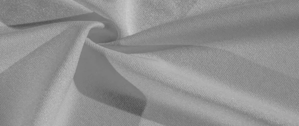 Textura, pozadí, hedvábná tkanina, bílá ženská šál; Návrh-Pá — Stock fotografie