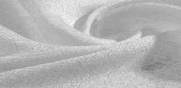 Υφή φόντο ύφασμα μοτίβο floral στολίδι λευκό. Αυτό το Co — Φωτογραφία Αρχείου