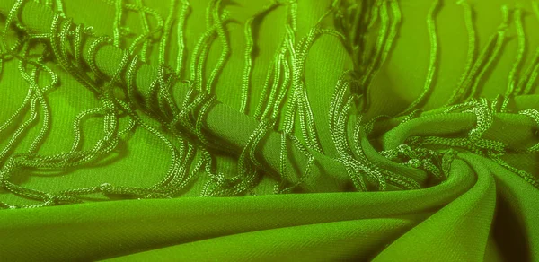 Textura de fondo de tela de seda. Esta es una ensalada verde natural —  Fotos de Stock