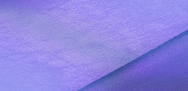 Background texture of silk fabric. This is a natural purple blue — Stock Photo, Image