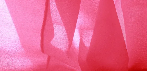 Текстура фонового візерунка. Червона шовкова тканина з тонким матовим — стокове фото