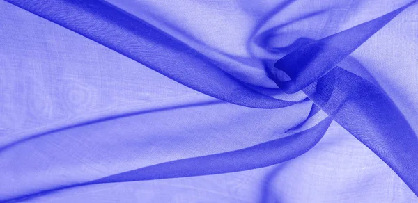 Textura de tela de seda azul. También es perfecto para su diseño , —  Fotos de Stock