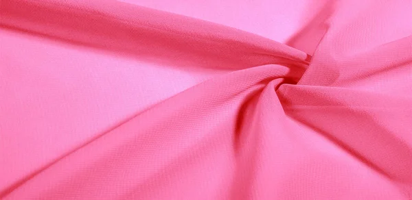 Textura model de fundal. Țesătură de mătase roșie cu un mat subtil — Fotografie, imagine de stoc