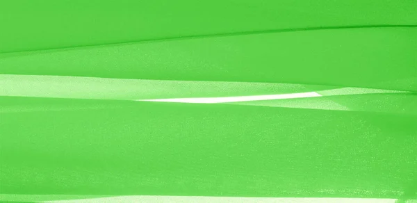テクスチャの背景パターン。微妙なマットの緑のシルク生地 — ストック写真