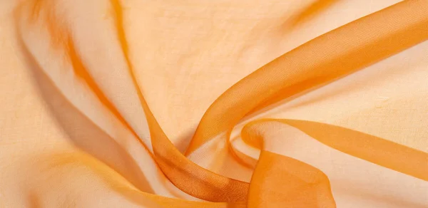 Textura fundo padrão Brown Silk Este requintado Dupioni sil — Fotografia de Stock