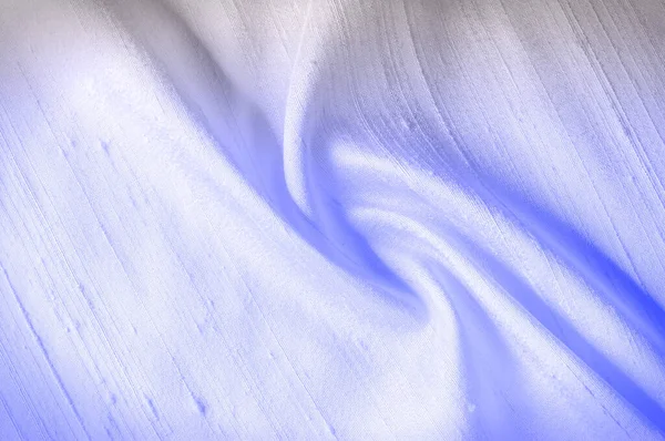 テクスチャ背景パターン。リネン生地水色。青い空李 — ストック写真