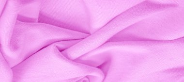 Doku arka plan deseni Kumaş pembe örülmüş. Seyir f