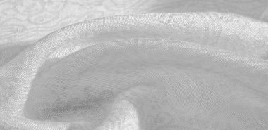 Doku arka plan desen kumaş çiçek süs beyaz. Bu co