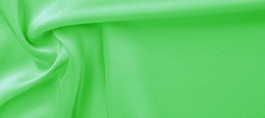 arka plan dokusu, desen. Yeşil zümrüt ipek kumaş. Bu wil