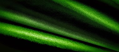 doku, arka plan, desen. yeşil ipek kumaş panoramik fotoğraf.