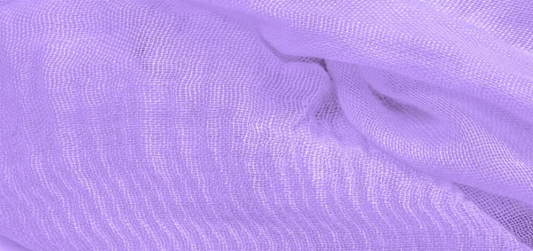 Texture, background, pattern, lilac silk corrugation crushed fab — Stock Photo, Image