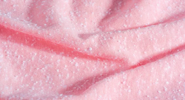 Sfondo, modello, consistenza, ornamento, annata. tessuto rosa arguzia — Foto Stock