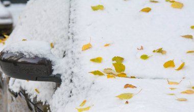 Sezonun ilk karını gece boyunca aldık.