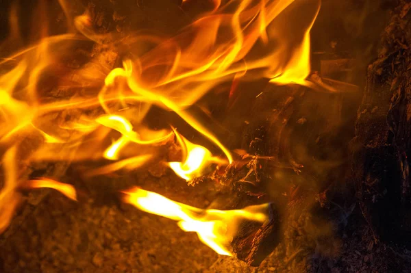 Api dalam bentuk yang paling umum dapat menyebabkan api yang dapat menyebabkan p — Stok Foto