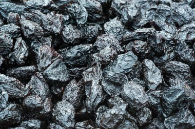 Doku arka planı, desen. Kurutulmuş meyve. Tatlı ve etli. 