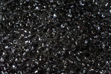 Doku arka planı, desen. Sanatsal çok renkli cam, applie