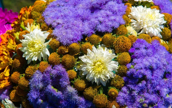 Kytice Květin Atraktivní Aranžovanou Kytici Květin Zejména Takovou Která Prezentována — Stock fotografie
