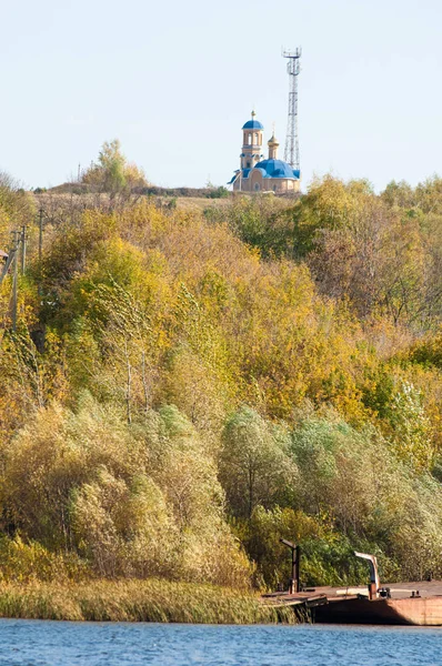 Russia Tatarstan Kama River Fall — Stock Photo, Image
