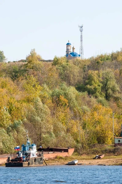 Russia Tatarstan Kama River Fall — Stock Photo, Image