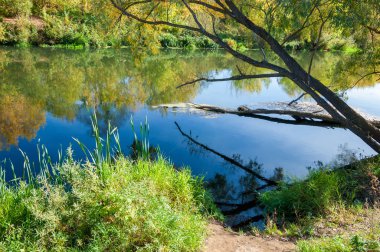 Sonbaharda nehir, yılın altın zamanı.