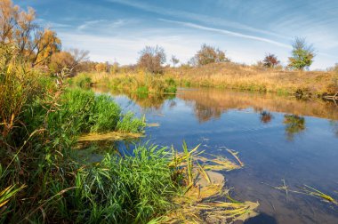Sonbaharda nehir, yılın altın zamanı.