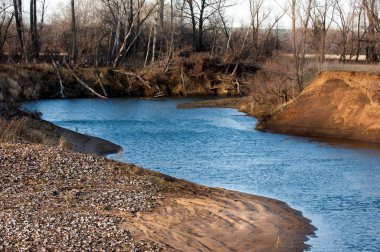 sonbahar park. sonunda geri. 