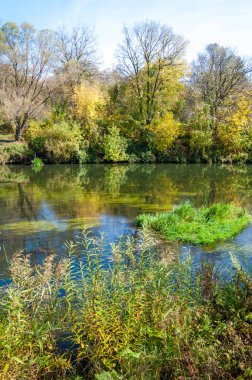Sonbaharda nehir, yılın altın zamanı.