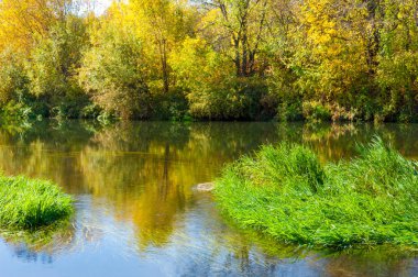 Sonbaharda nehir, yılın altın zamanı.