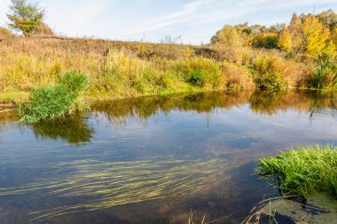 Sonbaharda nehir, yılın altın zamanı.